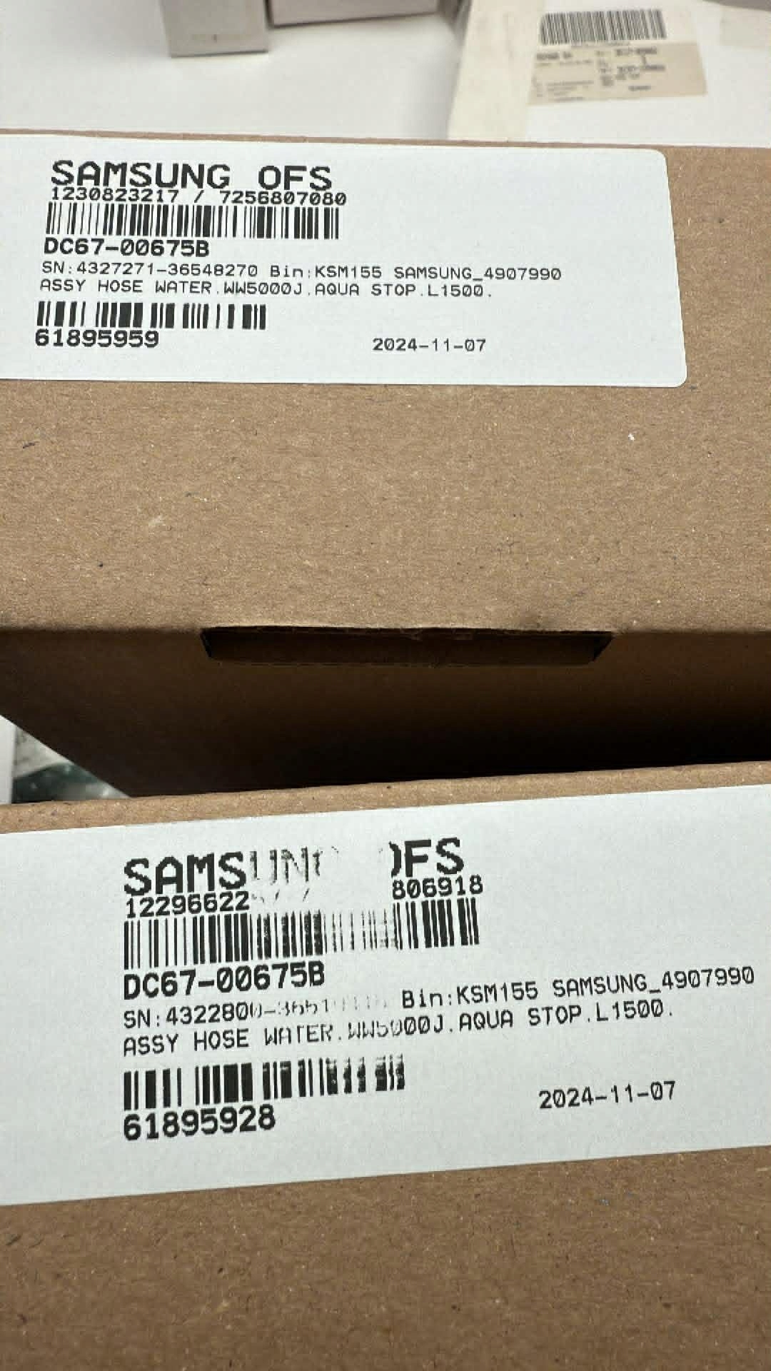 DC67-00675B Zespół Węża Wodnego wąż dopływowy pralki