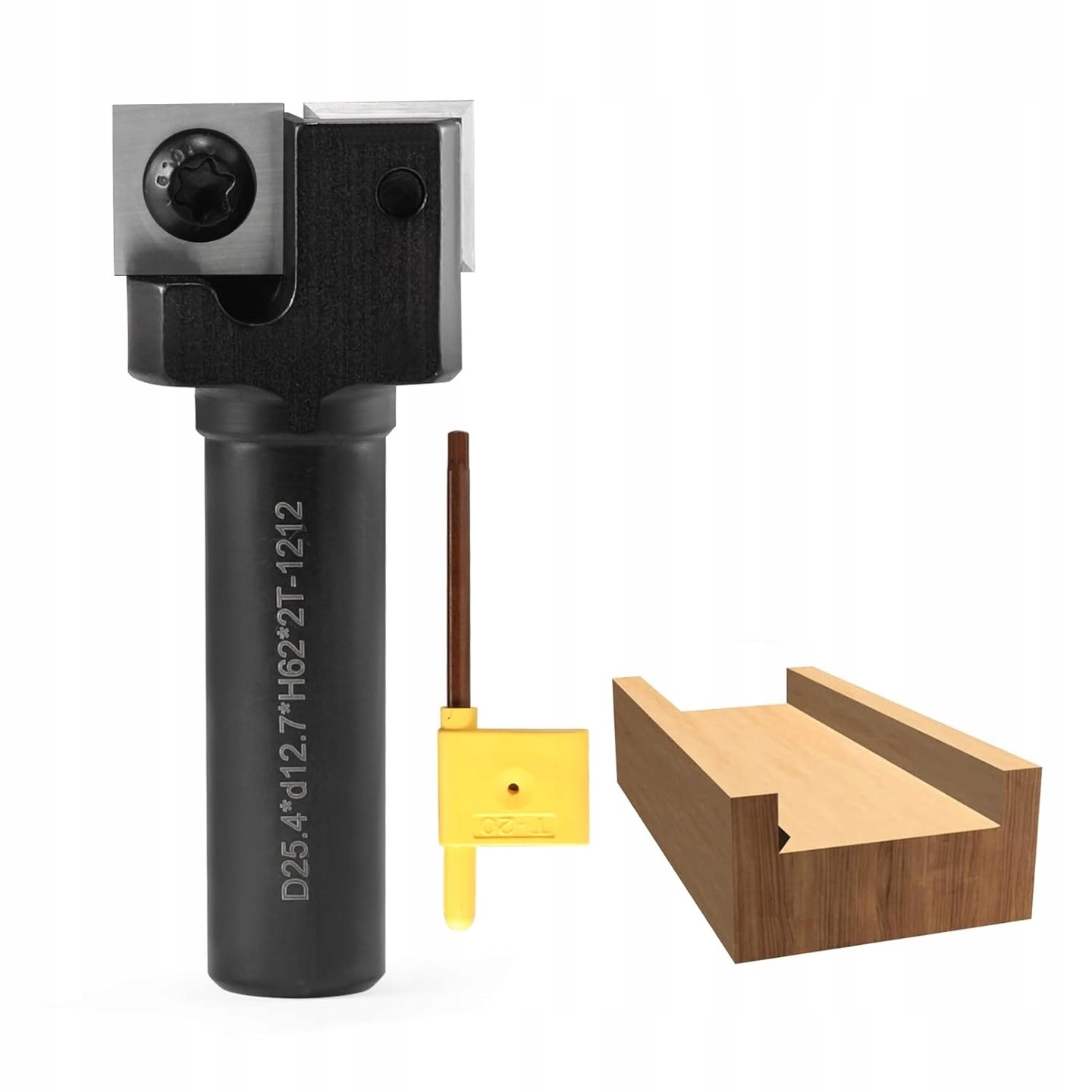 Fréza pro plánování čelních ploch 25,4 mm s úchytem 12,7 pro vyměnitelné destičky