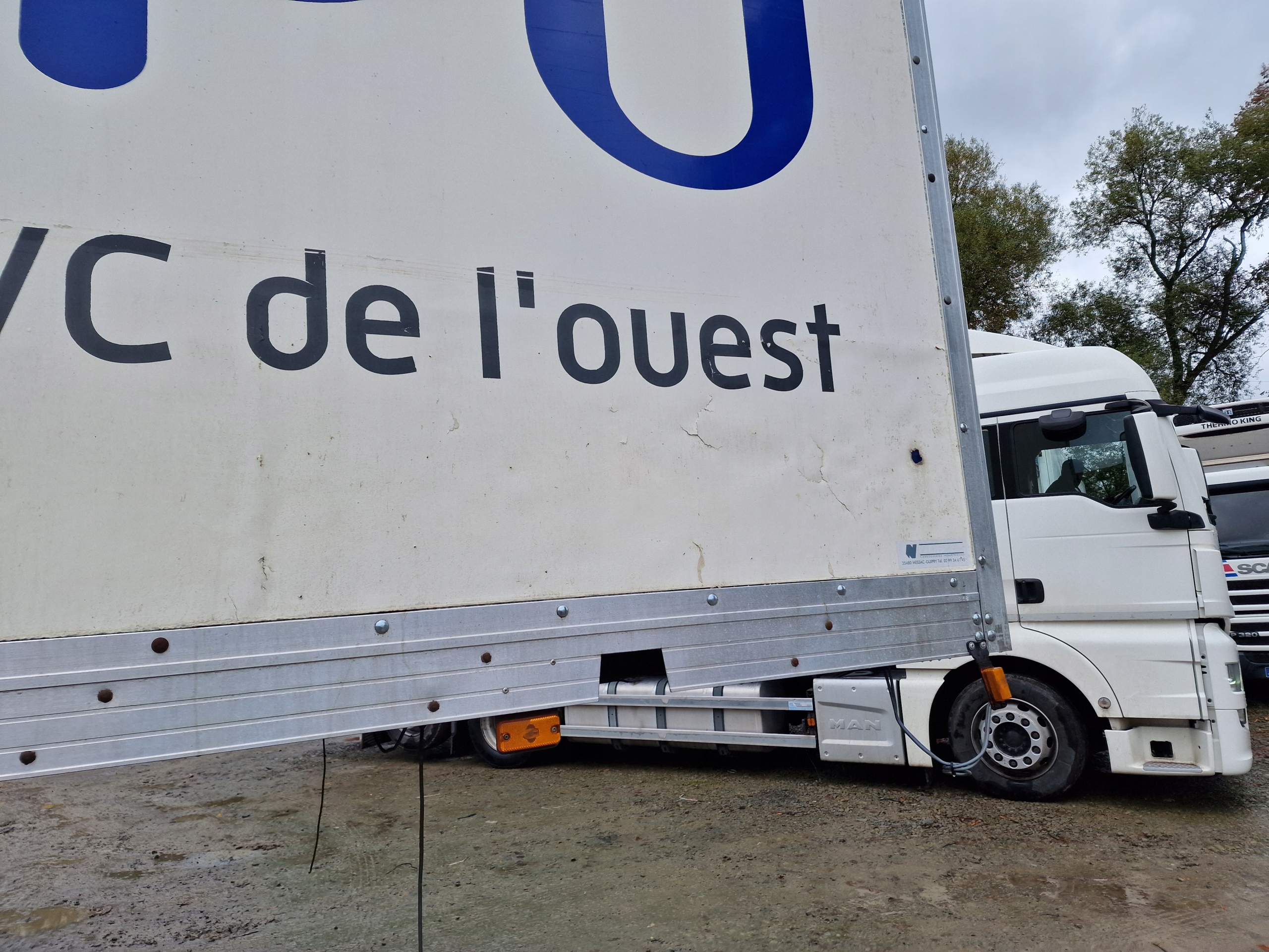 Kontener Zabudowa Rozstaw Ramy 86cm Producent części Inny