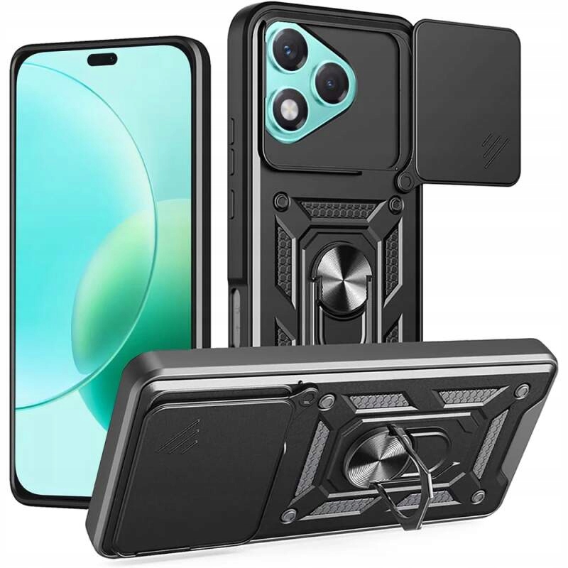 Techsuit – CamShield Series ochronne etui do Honor 400 Lite – czarne