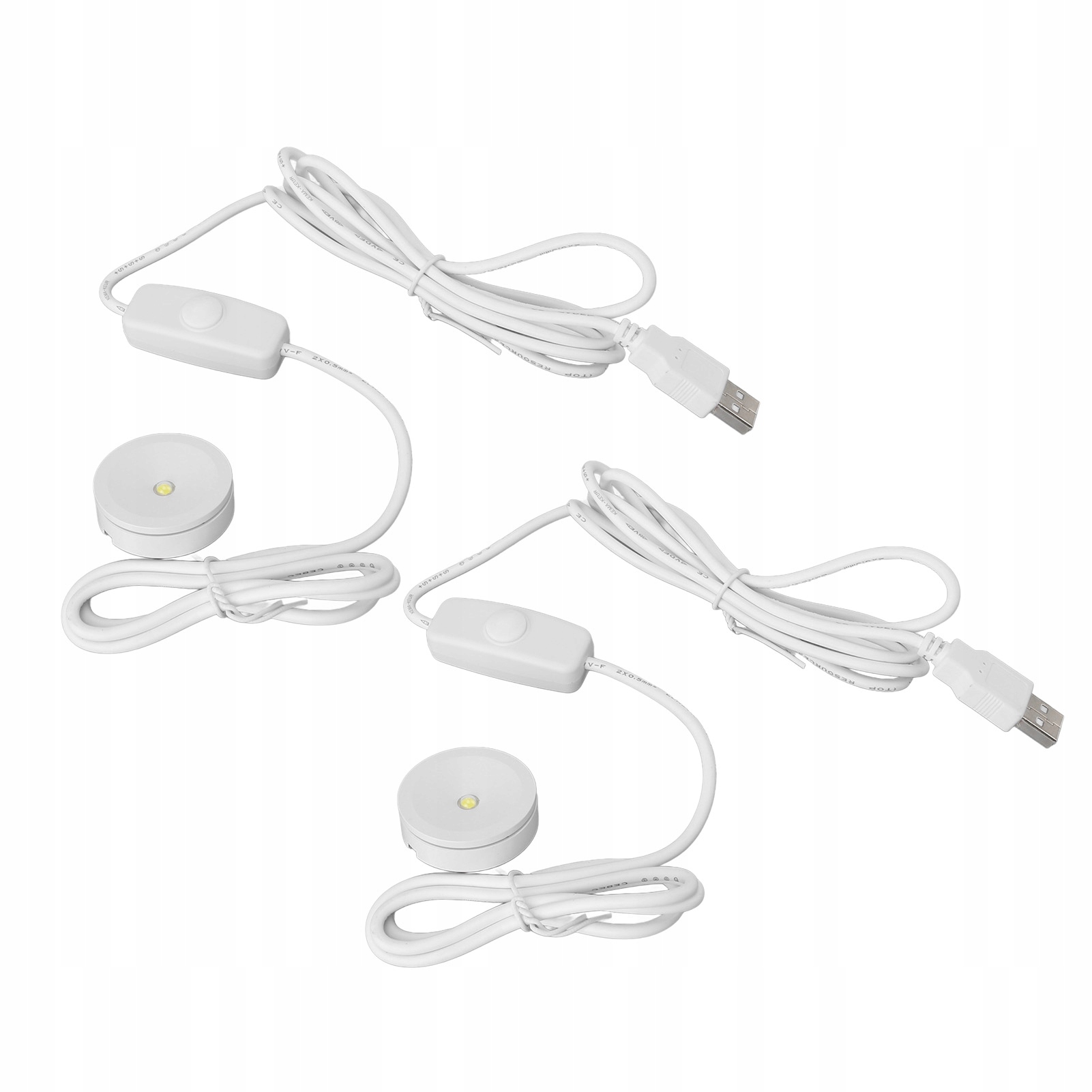 2 szt. Oświetlenie punktowe Led profesjonalne 5V Usb z możliwością U3