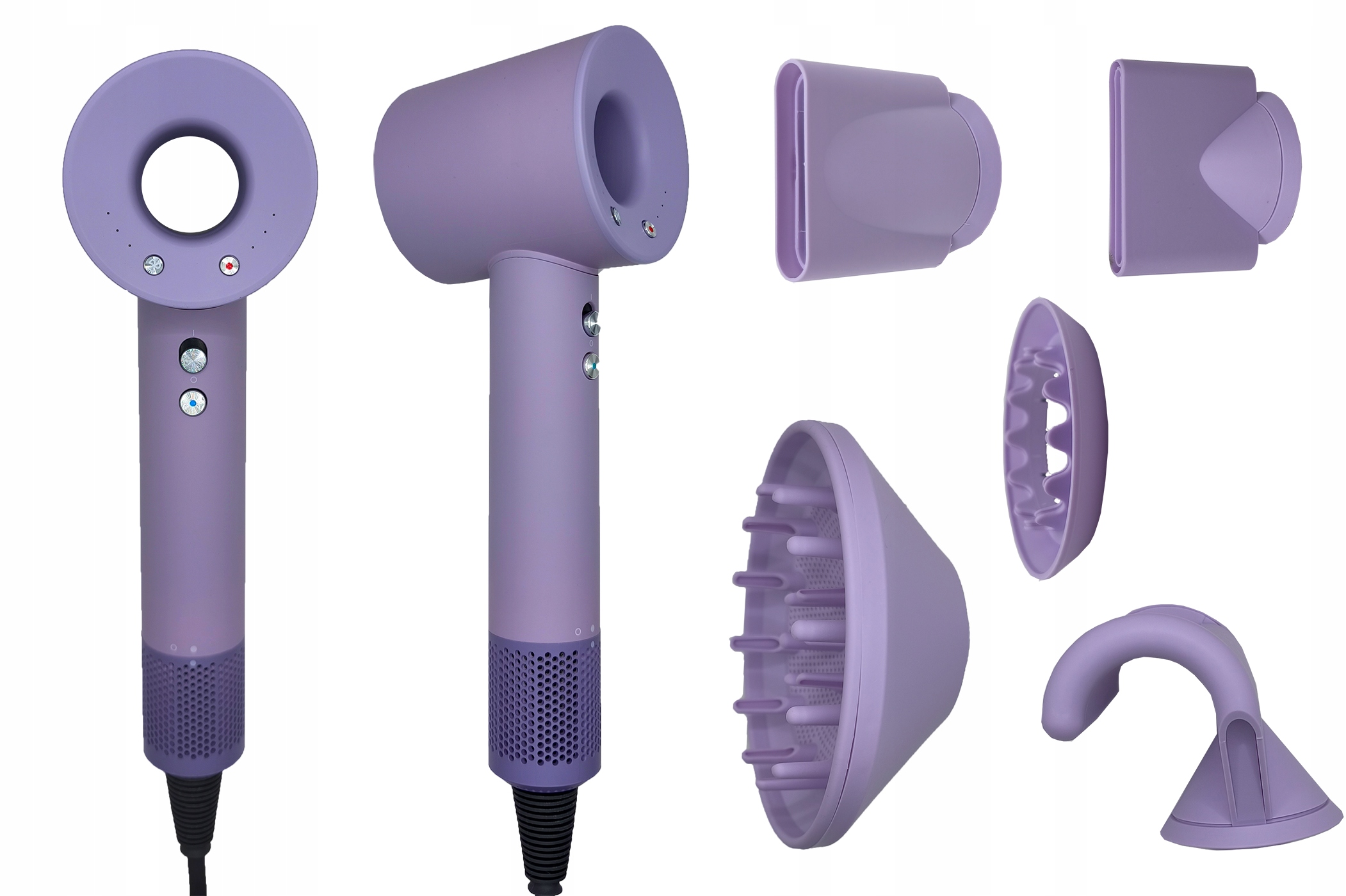 Ultra cicha suszarka Jonizacja 5 w 1 profesjonalna