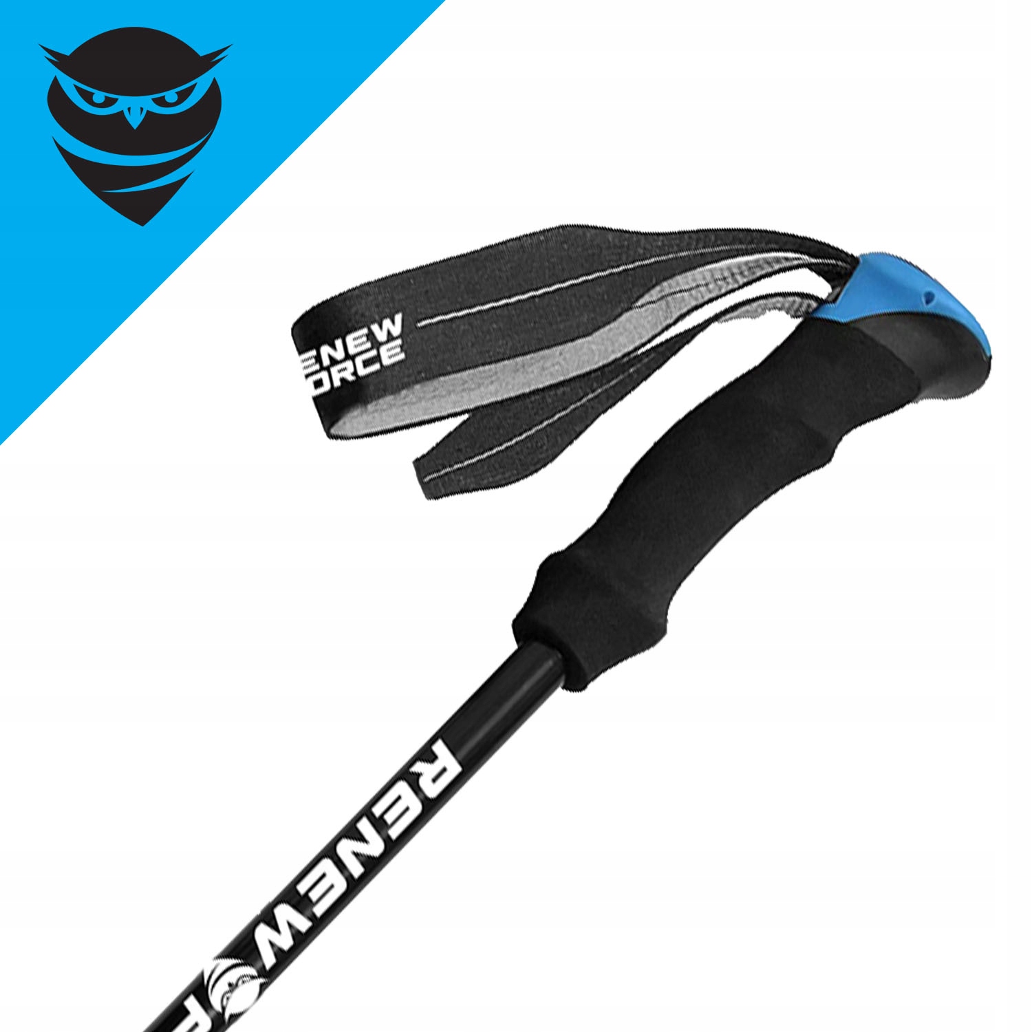 KIJKI NORDIC WALKING KIJE TREKKINGOWE SKŁADANE PRO Model TRONDER-3