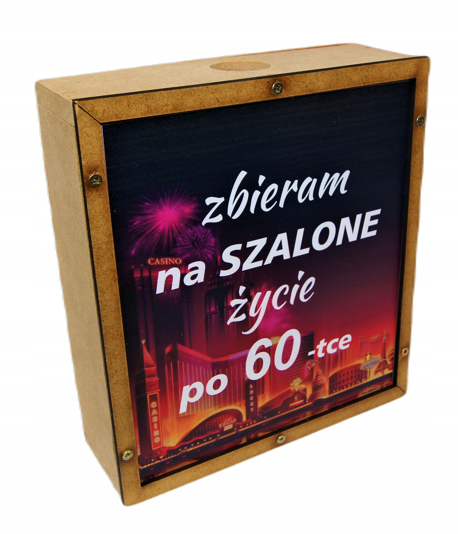 

Śmieszny Skarbonka XXL 60 Urodziny