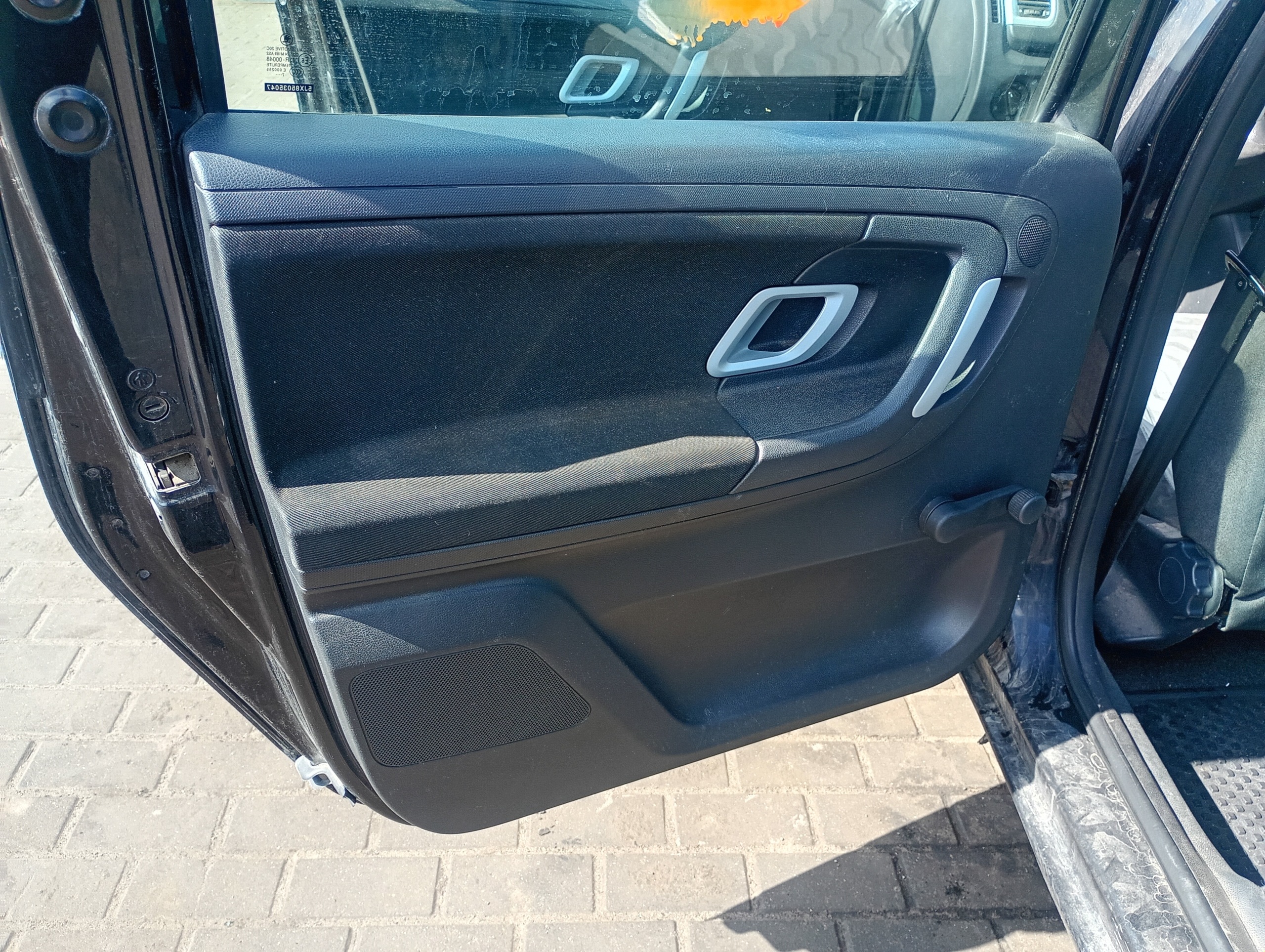 upholstery side left rear part Skoda Roomster FL 06-15