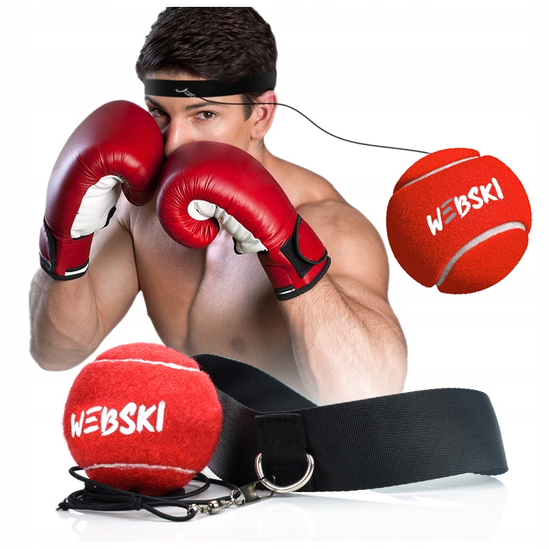 

Piłka Refleksowa Z Opaską Na Głowę Reflex Ball