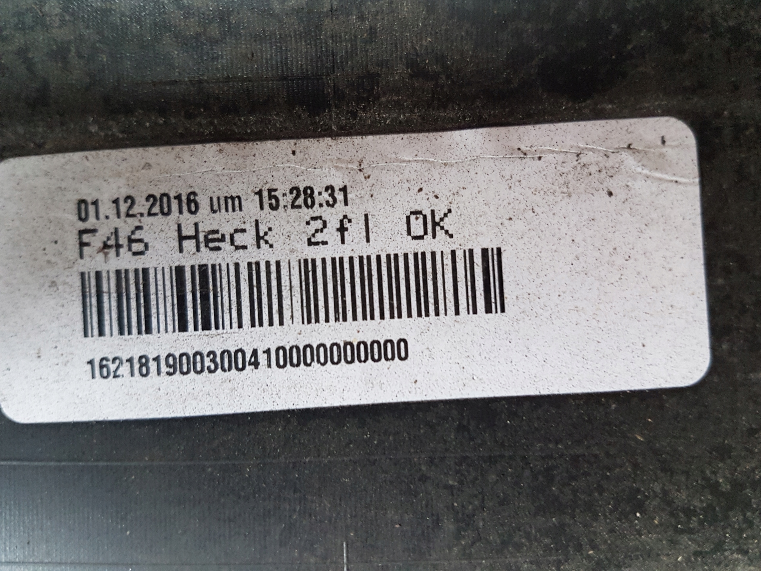bumper rear BMW SERIA 2 F46