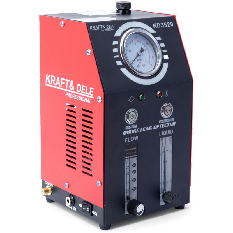 Generátor dymu na kontrolu tesnosti systémov 12V 9 l/min 30 ml KraftDele