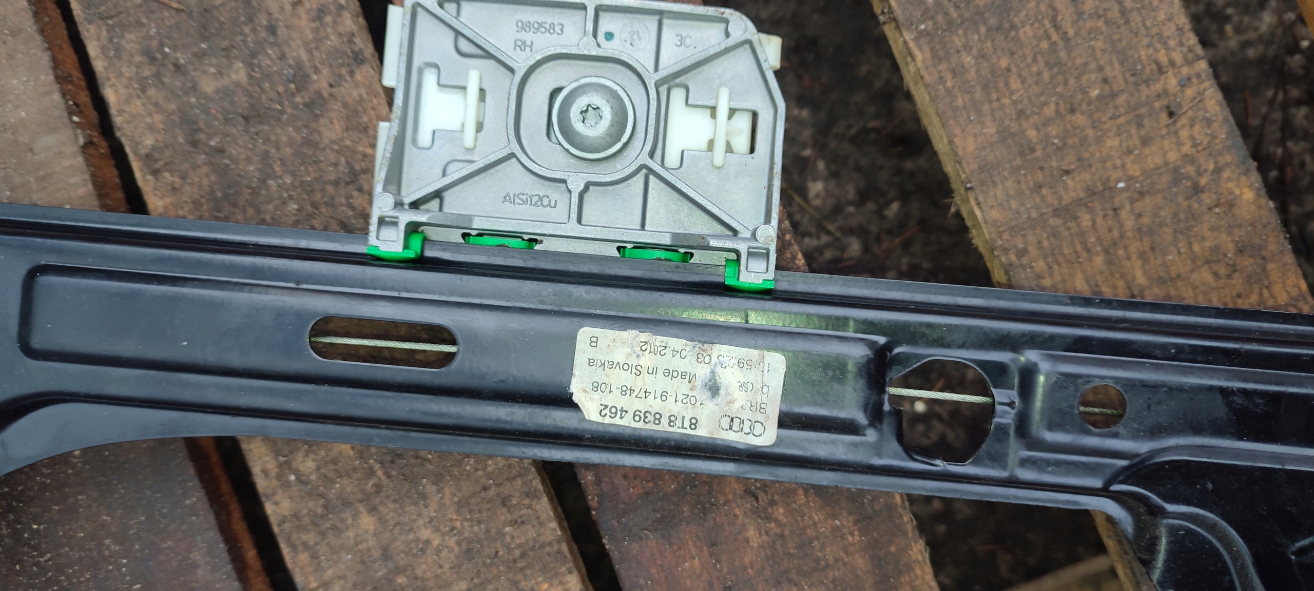 Mécanisme Vitres audi a5 8t Droite Arrière