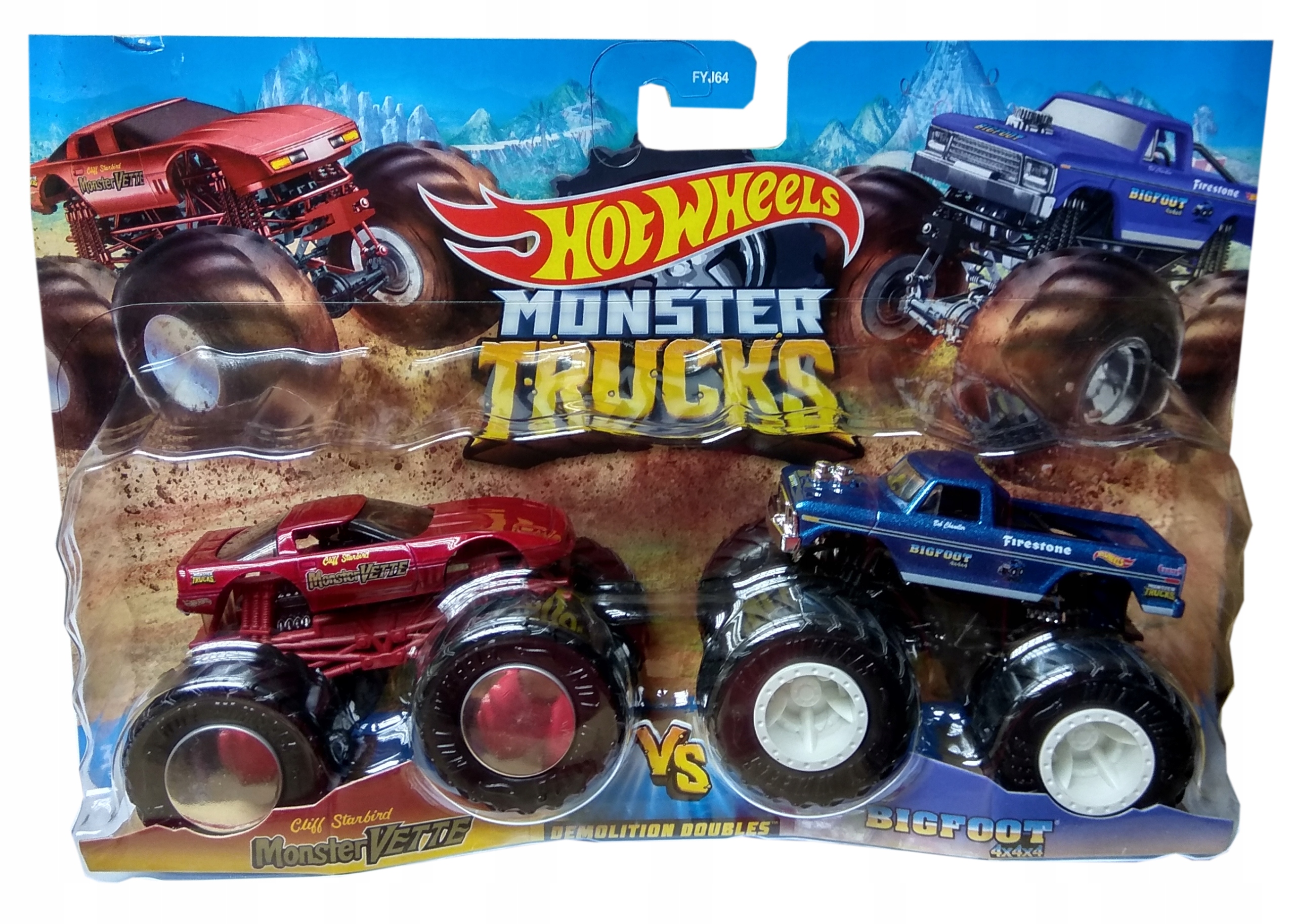 

FYJ64 auto Hot Wheels Monster Trucks Vette Bigfoot