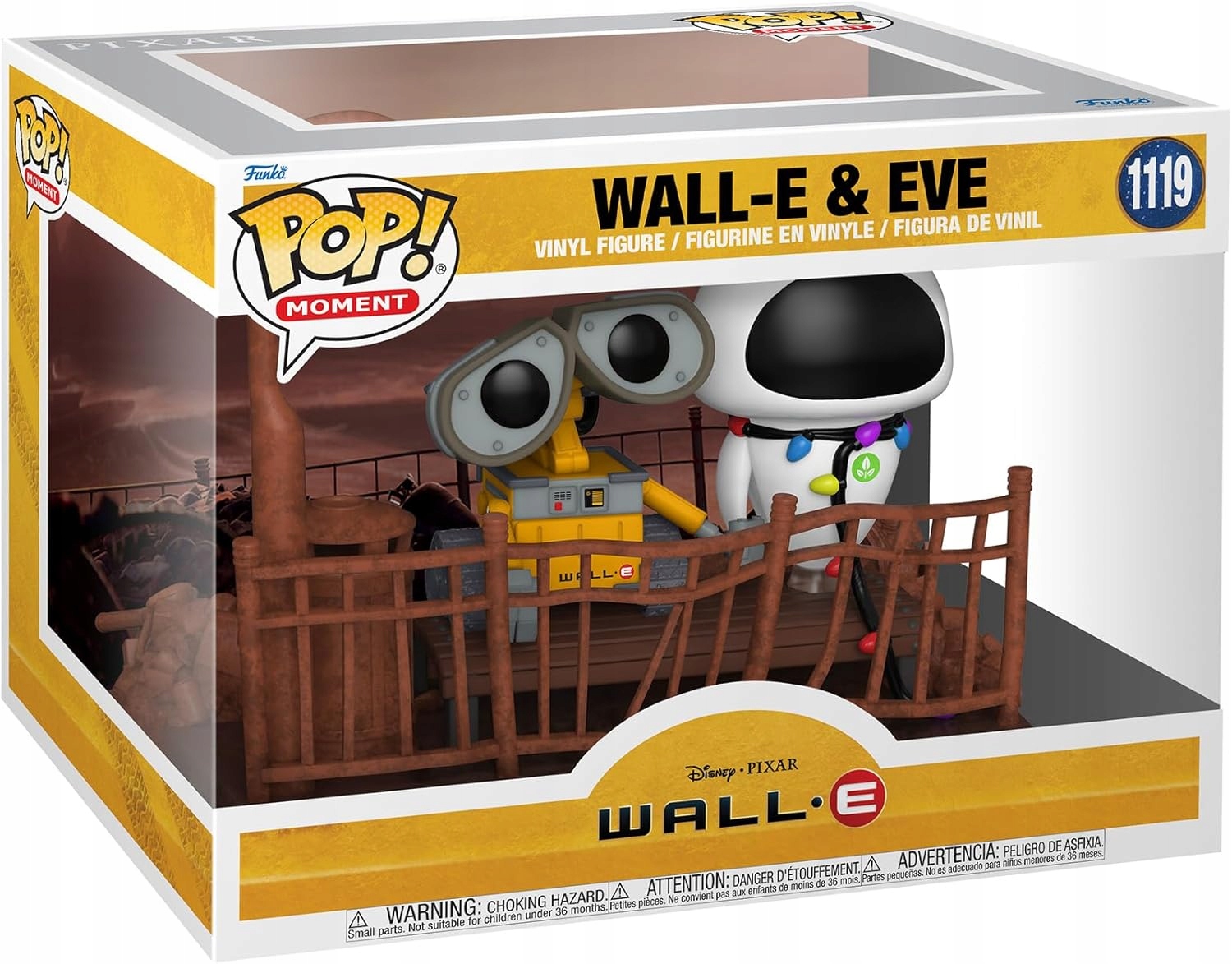 Funko Pop! Moment: Wall-E Wall-E & Ev Figurky