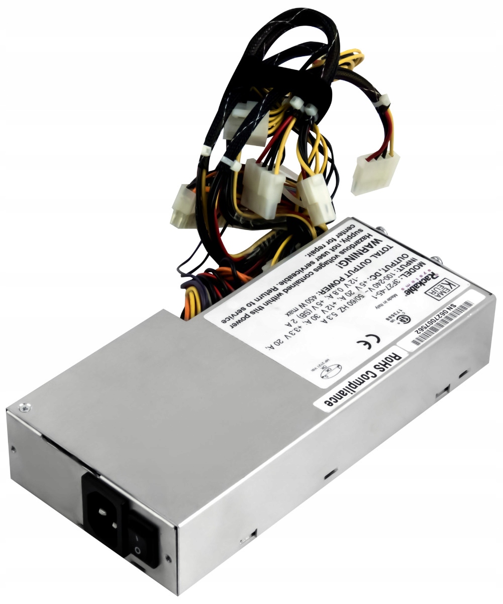 Rackable Systems 3F27-45-1 1U 450W Atx 24-PIN Zdroj