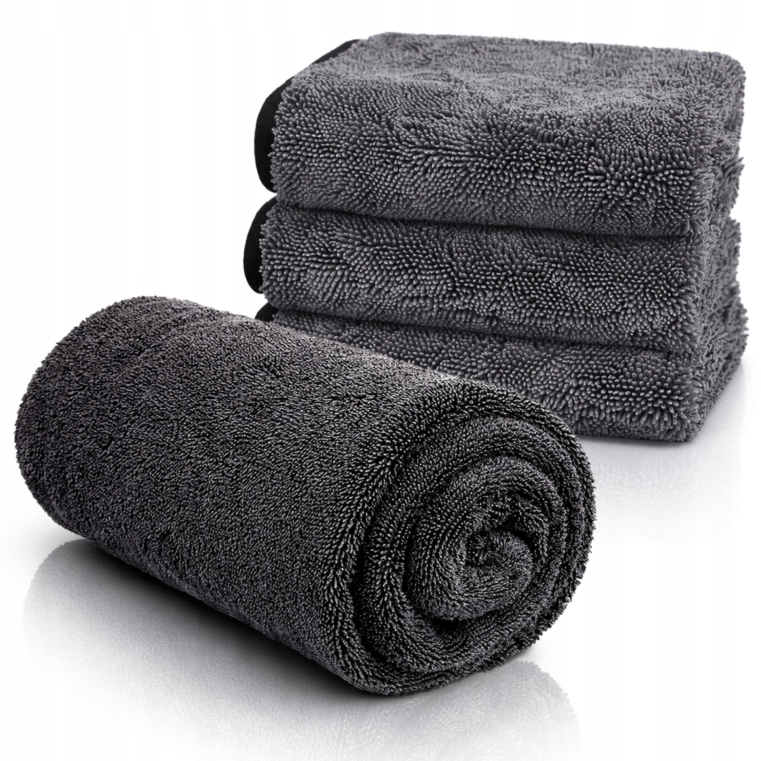 Ręcznik Do Osuszania Auta Superchłonny Z Mikrofibry Duży 3 Sztuki