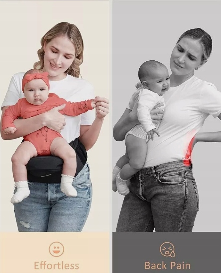 BABYMUST NOSIDEŁKO DLA DZIECKA PAS BIODROWY BABY CARRIER YM018 EAN (GTIN) 5060178865110