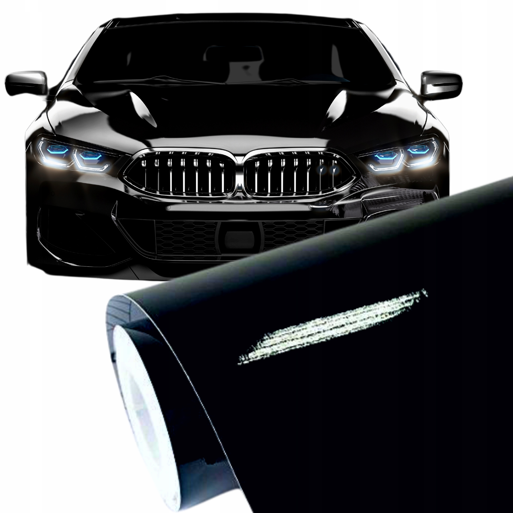 

Folia Okleina Samochodowa Czarny Połysk Hq 50 cm