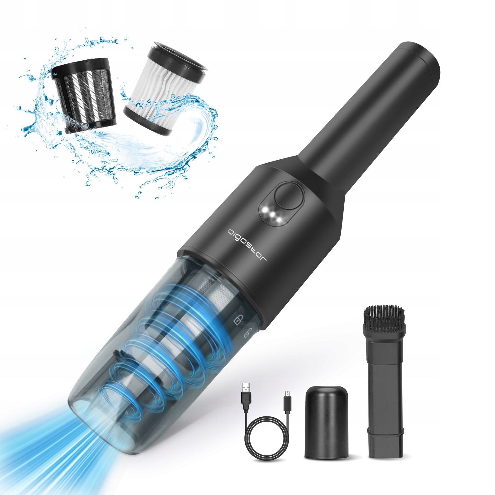 Odkurzacz Samochodowy Bezprzewodowy Ręczny 50W