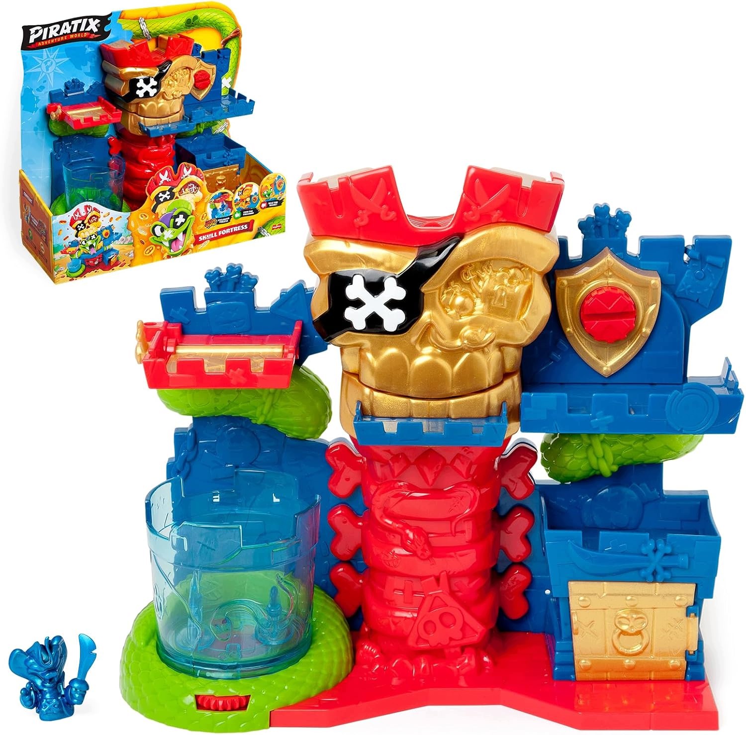 MagicBox Piratix Skull Fortress Twierdza Czaszki zestaw z figurką