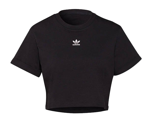 KOSZULKA DAMSKA ADIDAS LACE TEE CZARNA TOP R. M Marka adidas