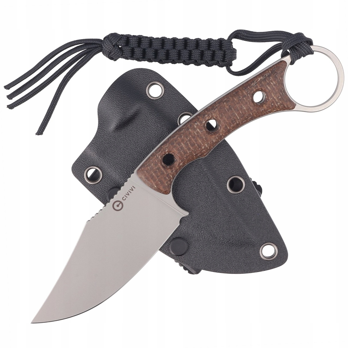 Nóż Full tang Civivi Midwatch Stal chromowa N690 Pochwa z kydexu T-Clip