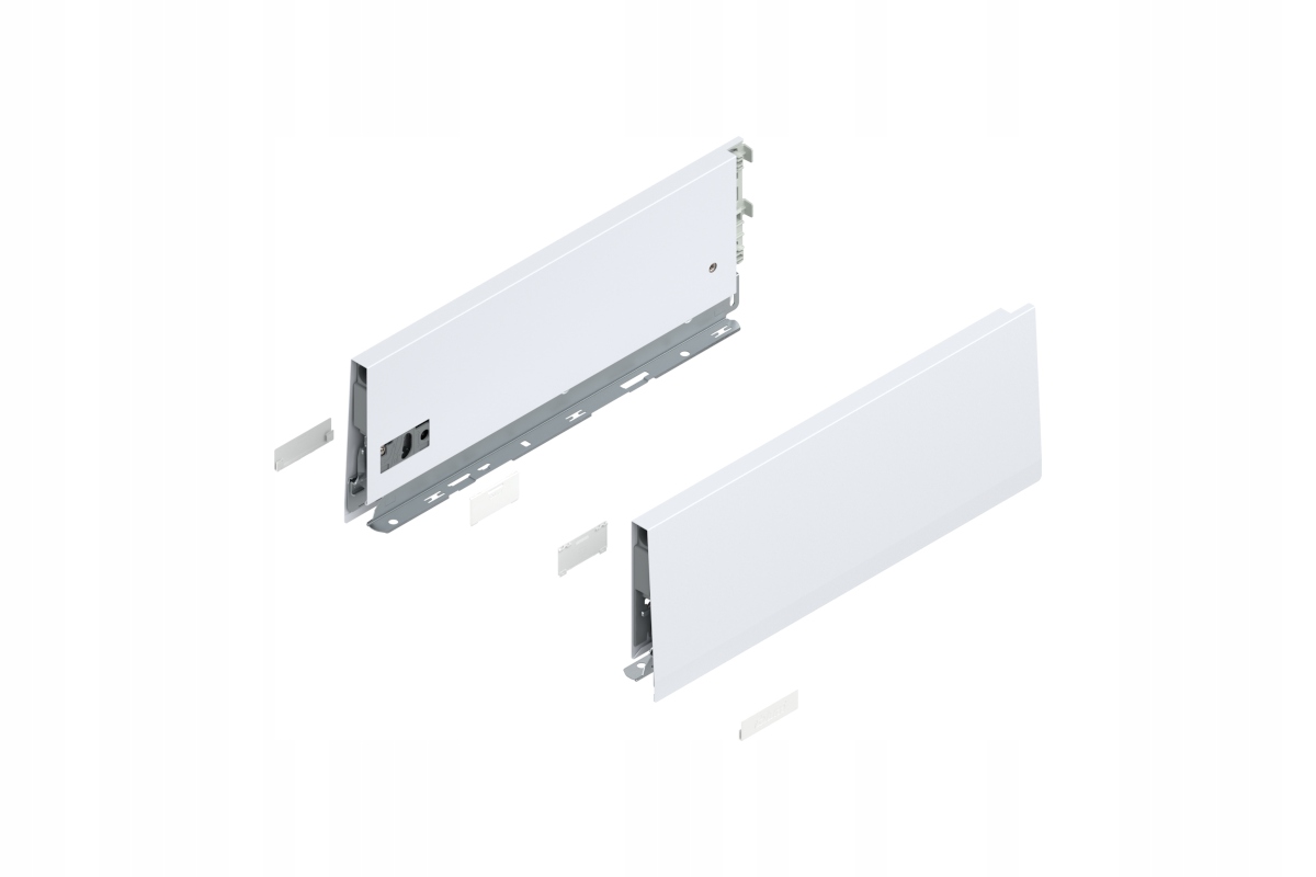 Blum 470K3502S Bok Merivobox 350mm K 129mm biały