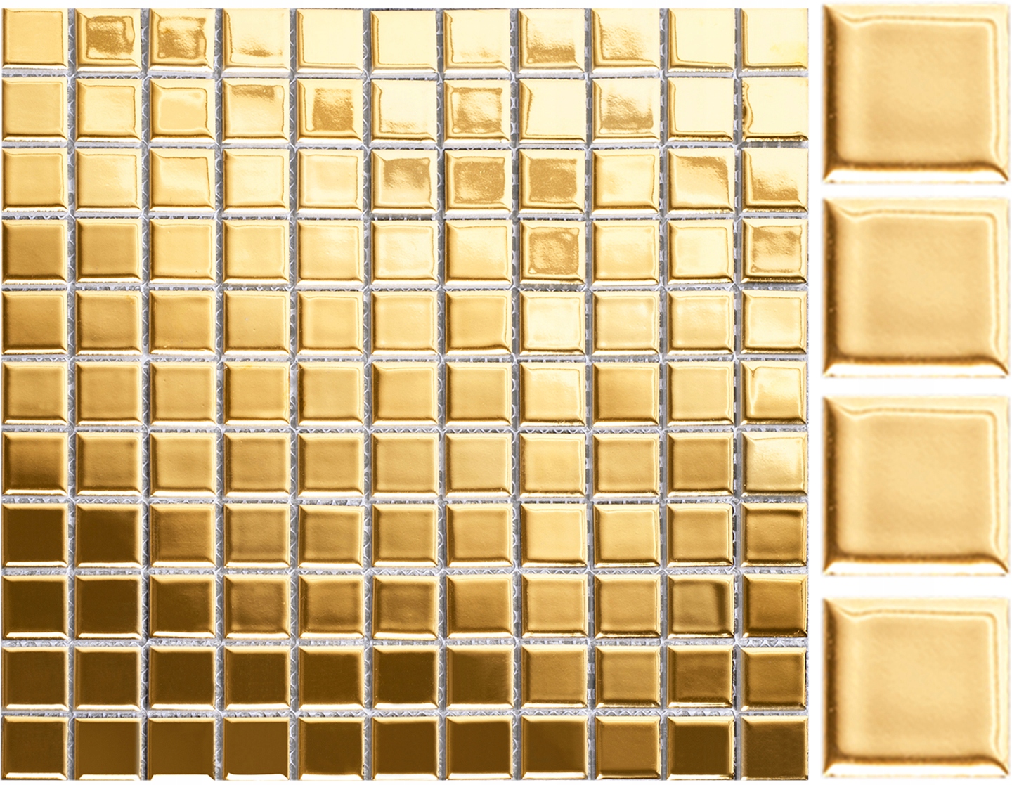 

Mozaika Ceramiczna Złota Gold Płytka 30x30cm