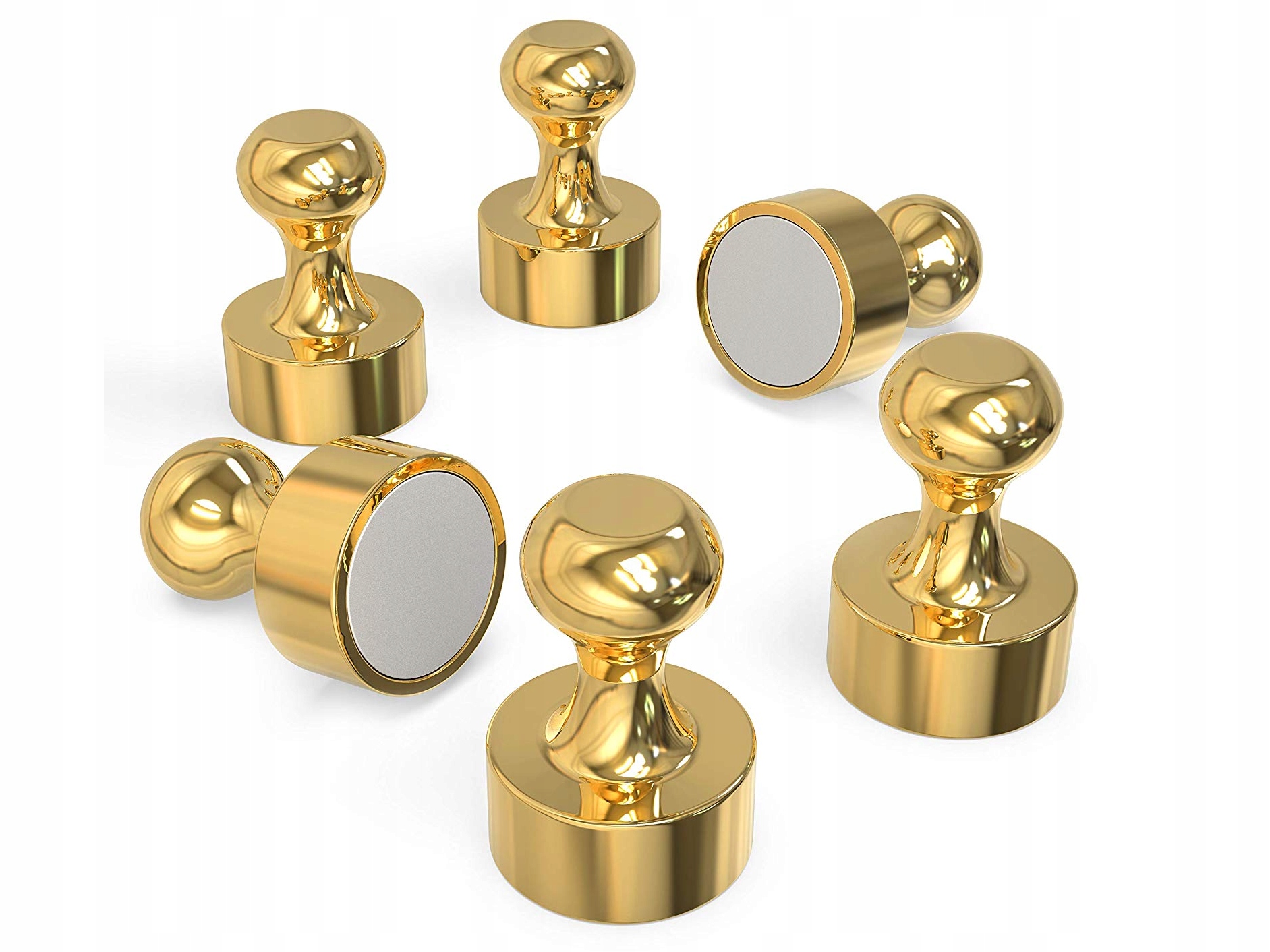 

Magnes Neodymowy Na Tablicę Lodówkę 12X16mm 6 Szt