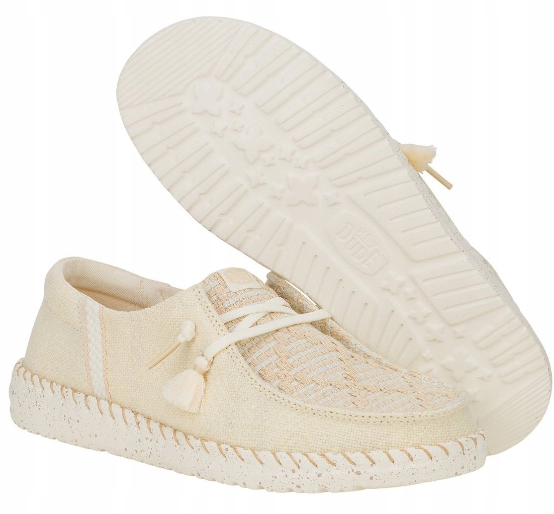 Hey Dude Wendy Funk Coastal Jute 43182-0LA béžové dámské mokasíny W7 38
