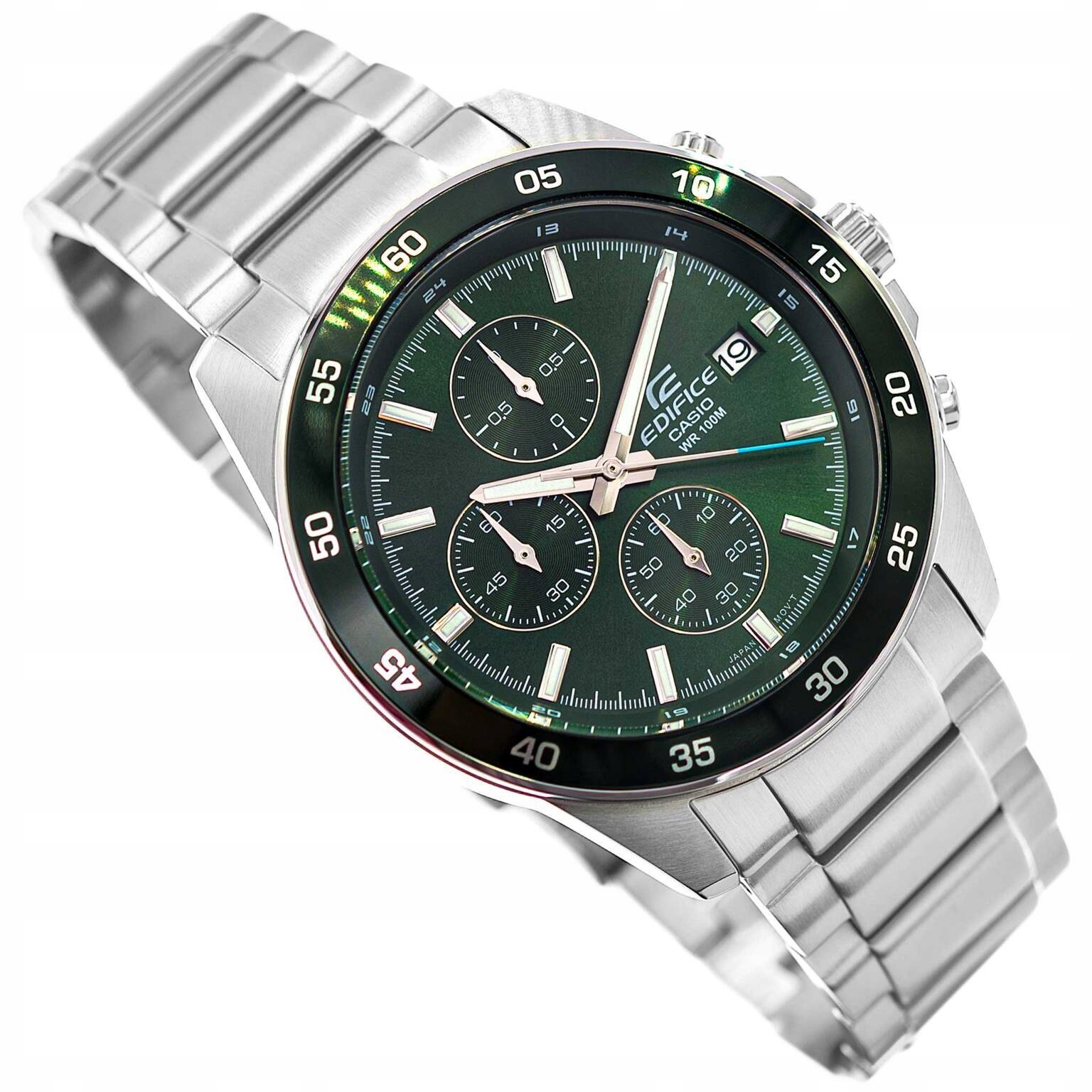 Pánské Hodinky Casio EFR-526D-3AVUEF Edifice S Chronografem Na Ocelovém Náramku