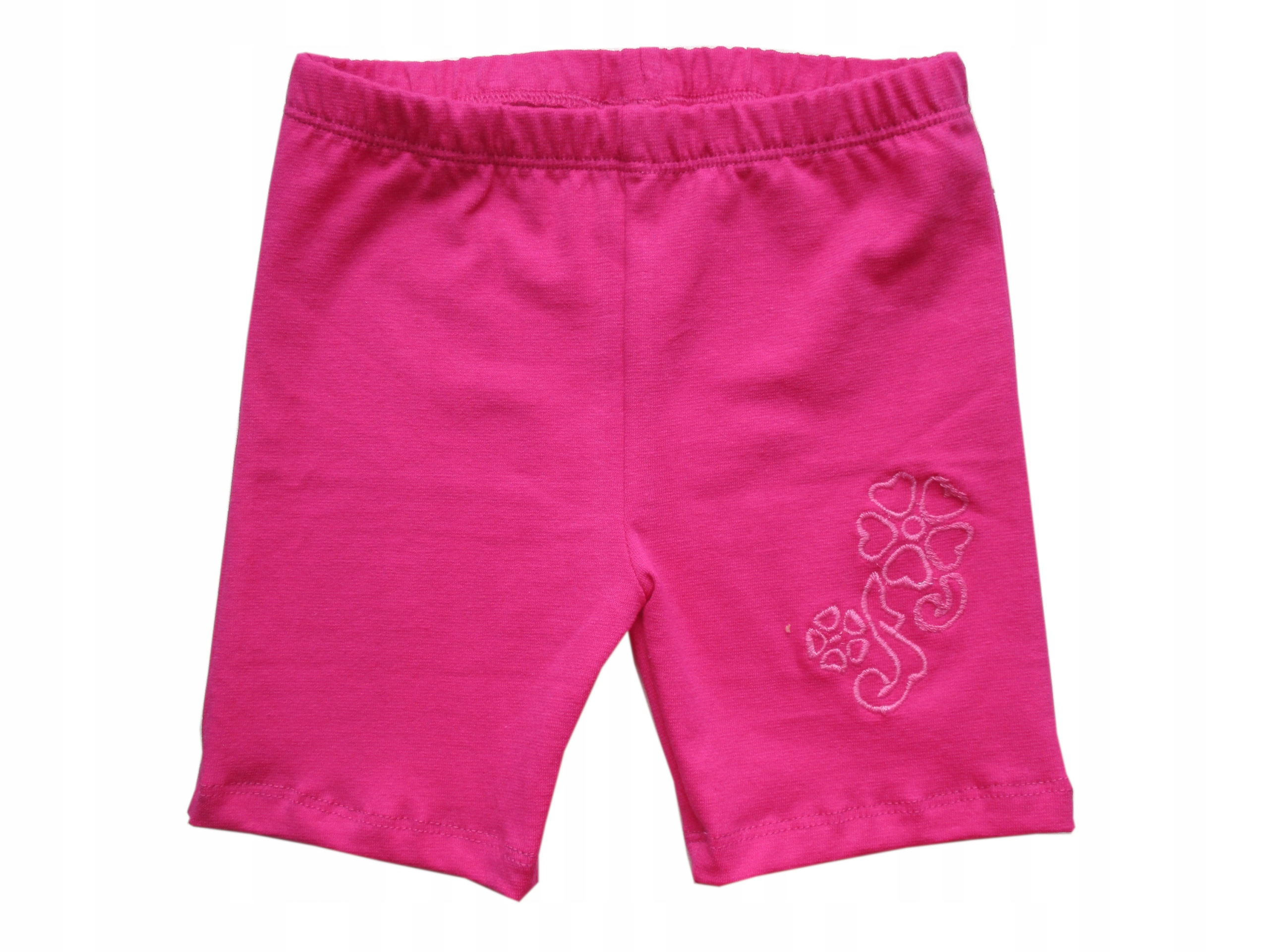 

Legginsy getry krótkie spodenki bawełna 158 różowe