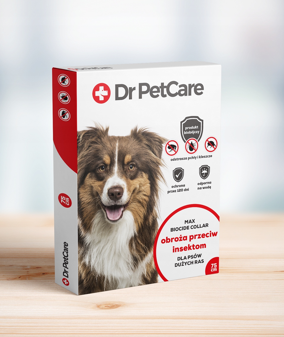 

Dr PetCare Obroża Dla Psa Na Pchły i Kleszcze 75cm