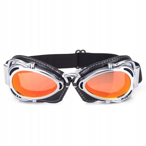 Okulary motocyklowe retro