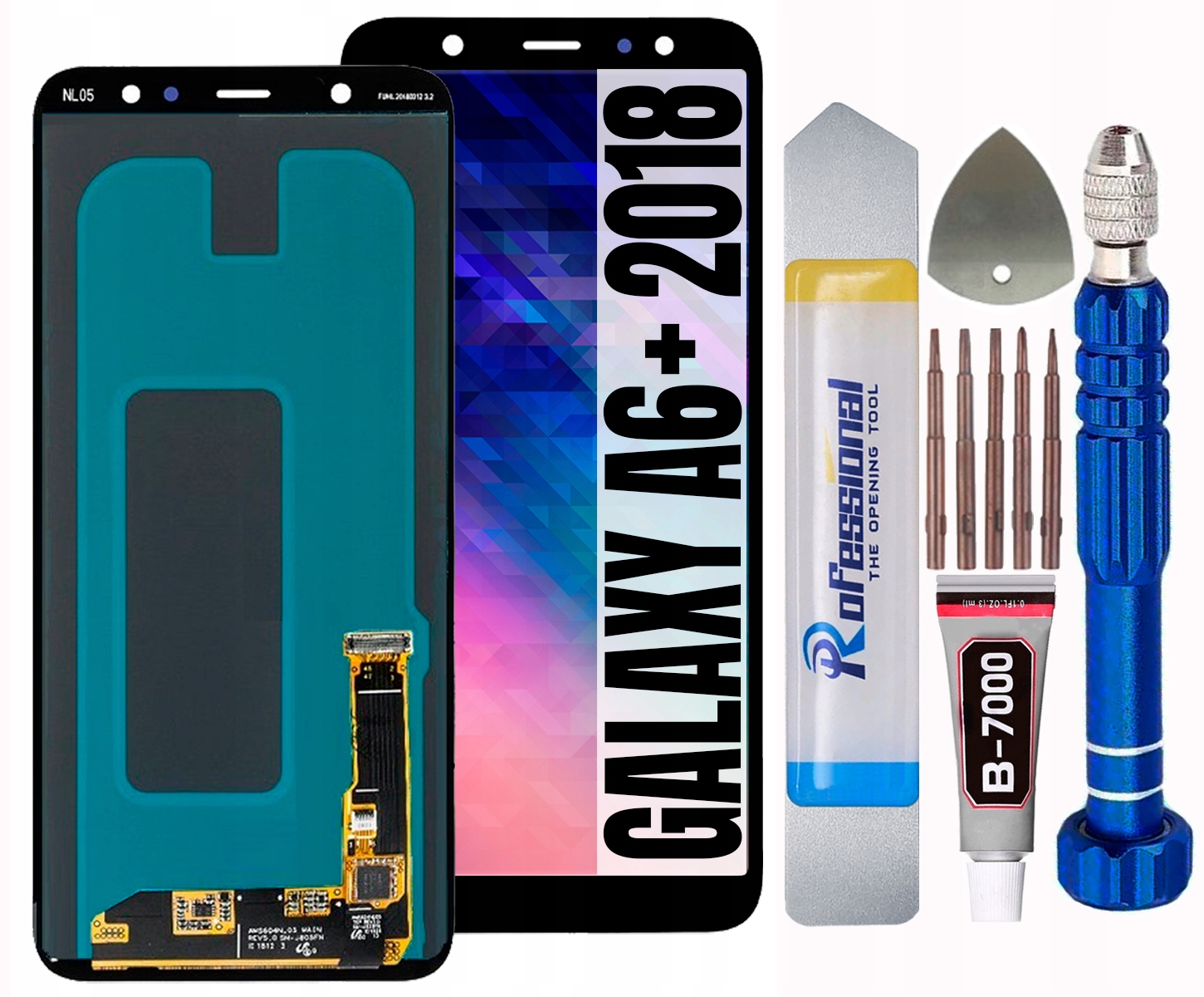 Displej Pro Samsung Galaxy A6 Plus 2018 A605 Oled LCD