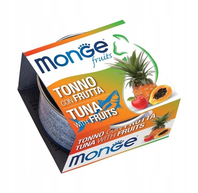 8x Monge Fruit Tuňák s ovocem 80 g