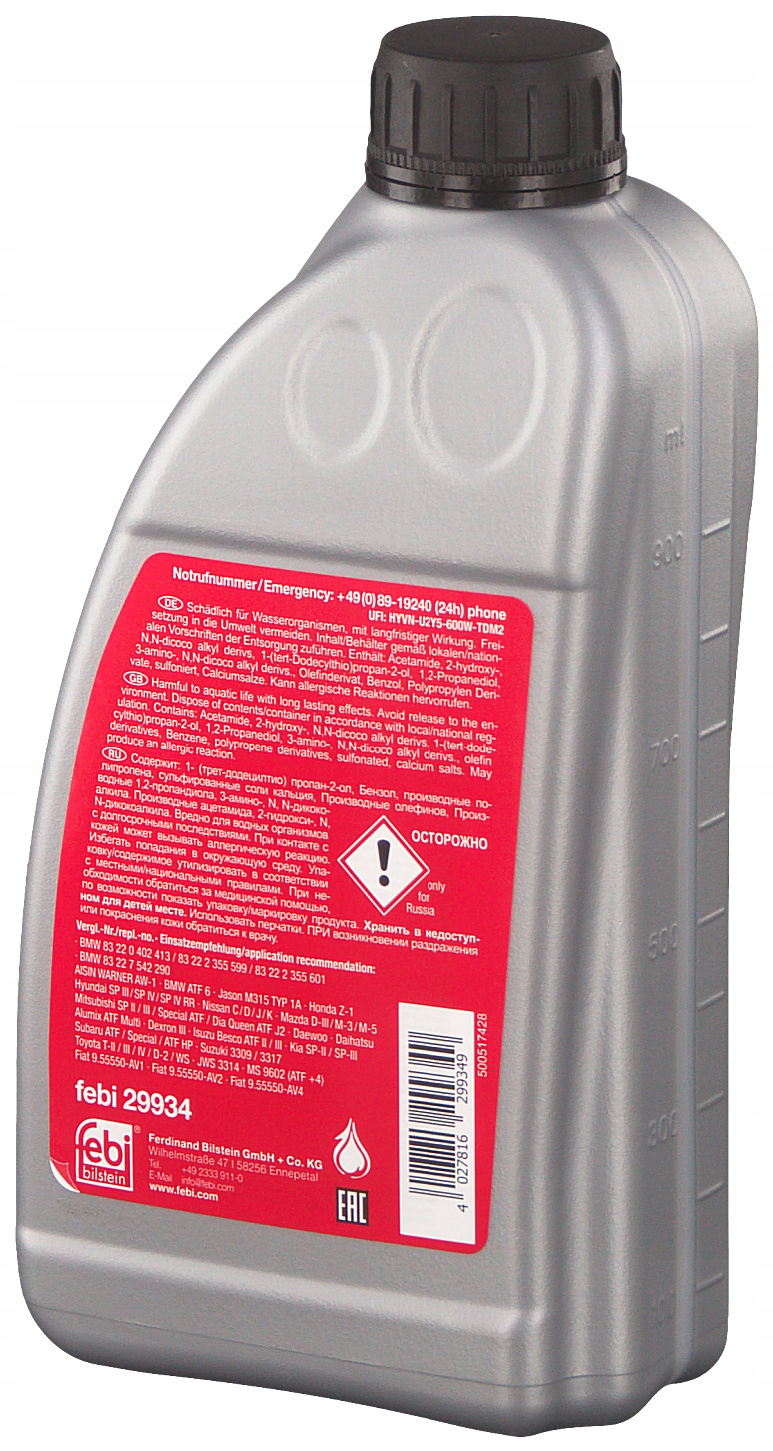 FEBI BILSTEIN 29934 Stan opakowania oryginalne