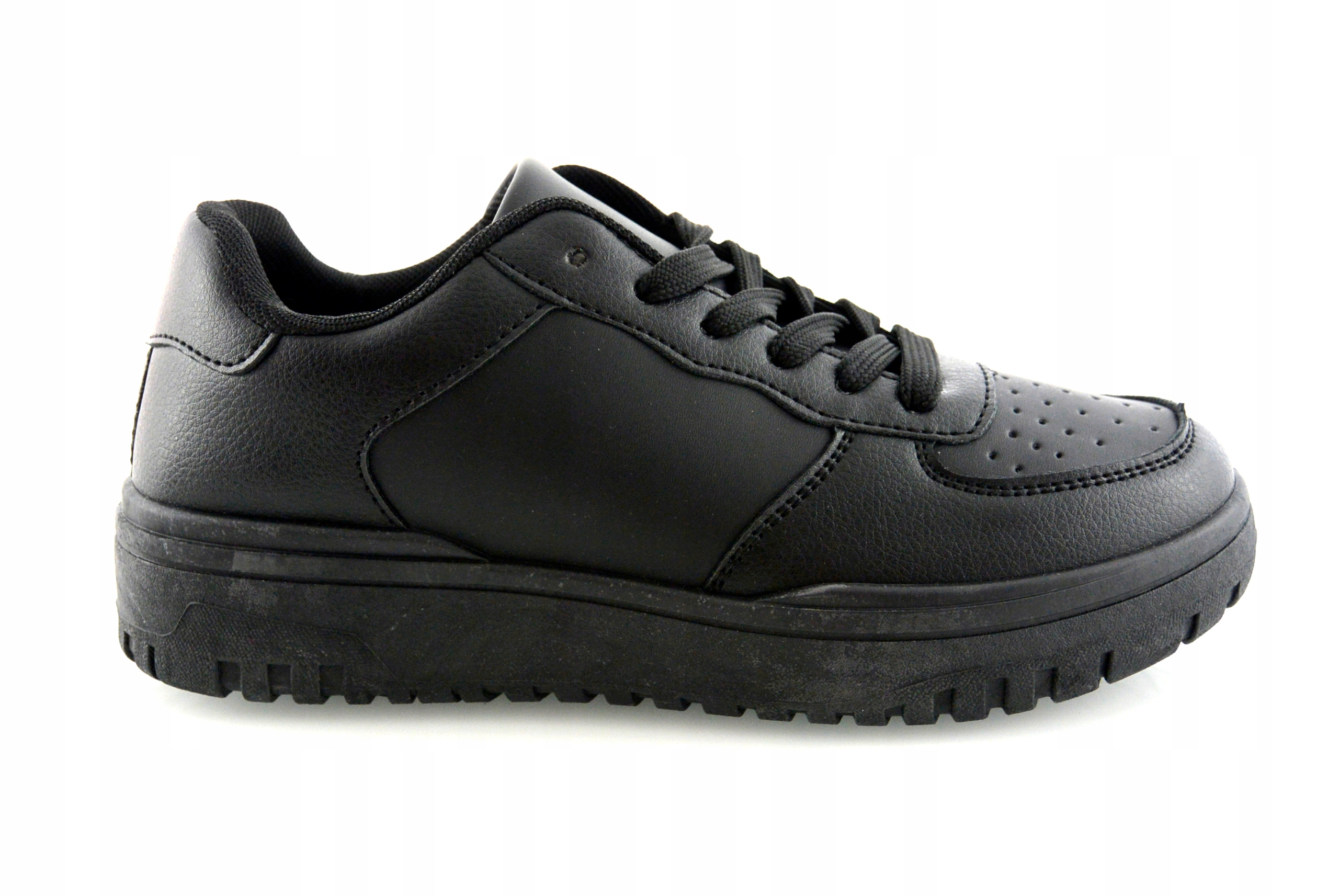 CZARNE TRAMPKI SPORT CREEPERSY GRUBA PODESZWA r 38