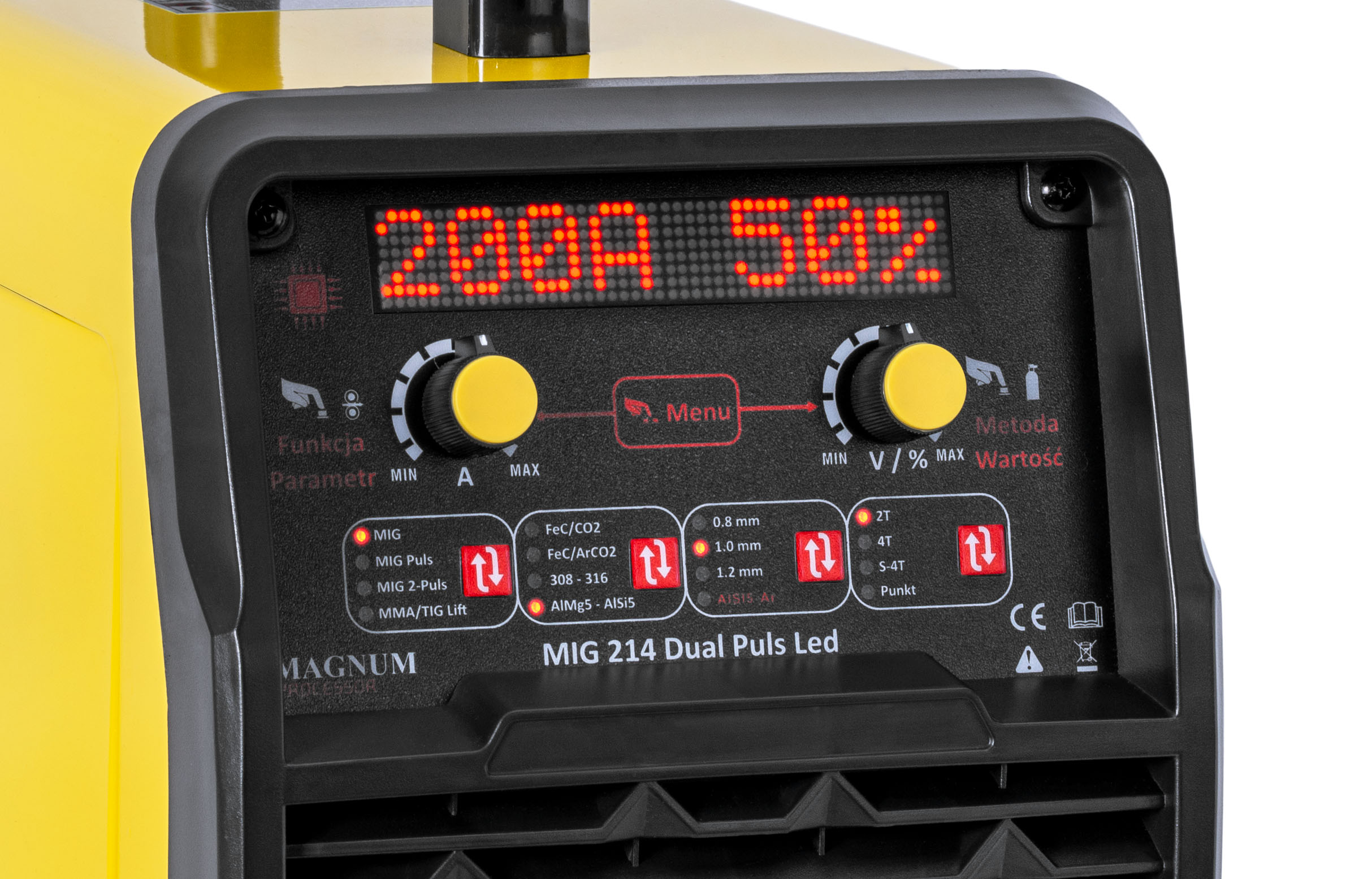 Spawarka MIGOMAT Magnum MIG 200 MAG MMA TIG PULS EAN (GTIN) 8624317886