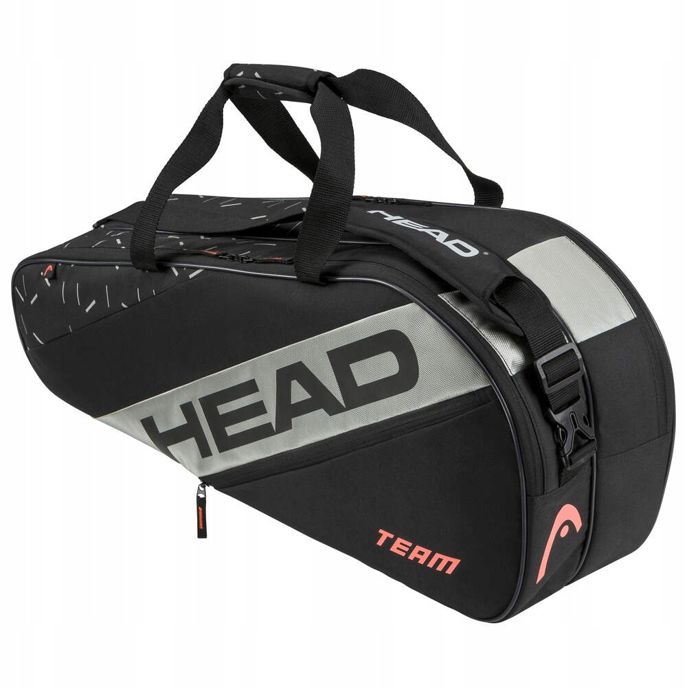 Torba na rakiety Head Team Racketbag M (6R) Black Ceramic (262224 Bkcc)