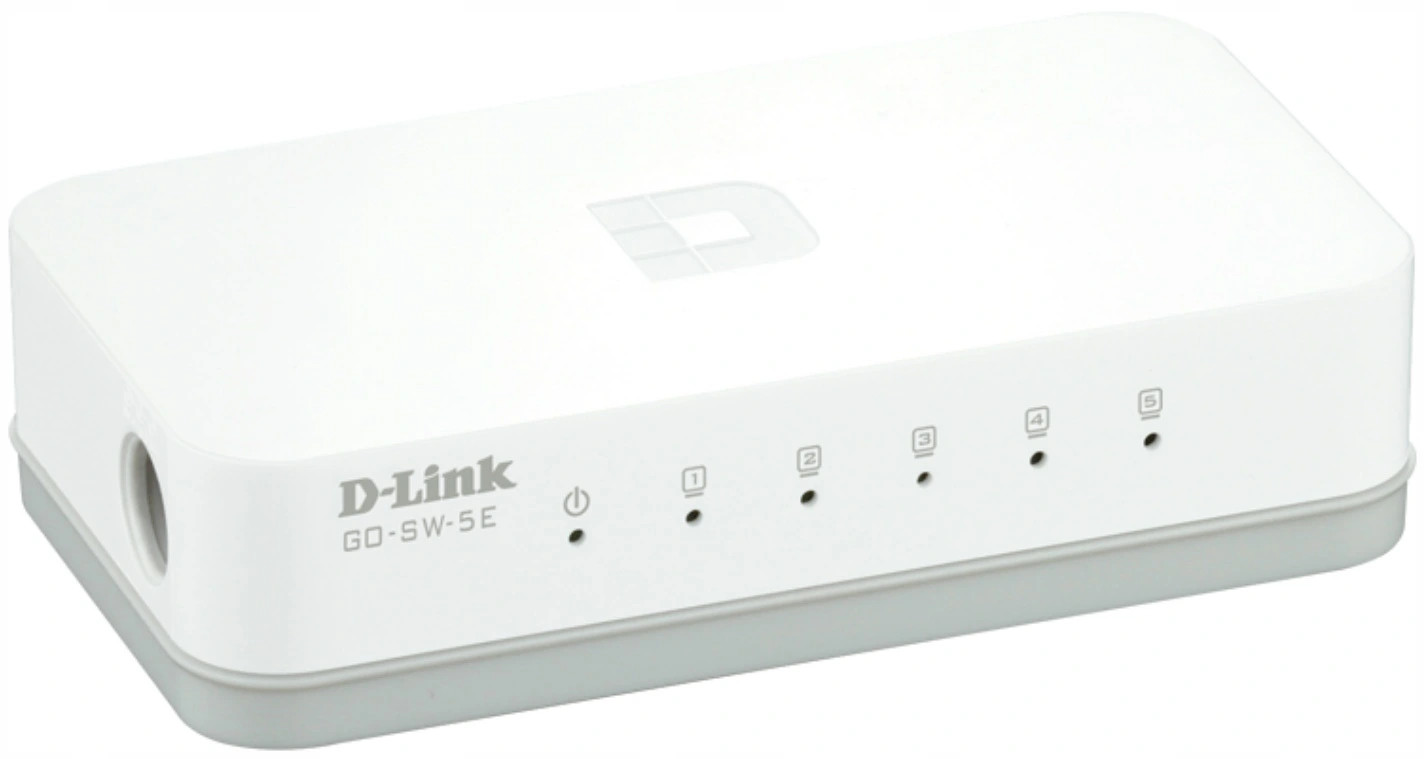 

Switch 5-port D-link GO-SW-5E Fast Ethernet 10/100