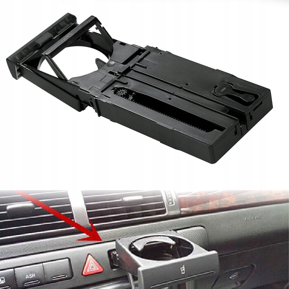 Držák na nápoje s nastavitelnou délkou pro Audi A6 C5 1998–2005