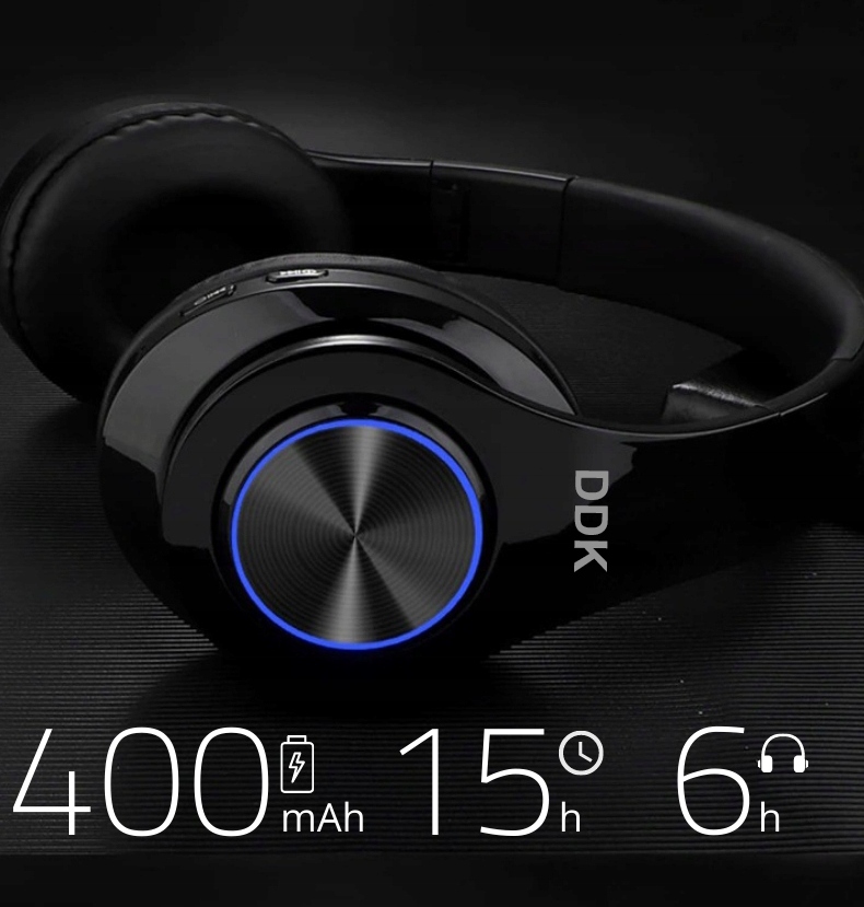 SŁUCHAWKI BEZPRZEWODOWE BLUETOOTH NAUSZNE MIKROFON DLA NIEJ NIEGO DZIECKA Rodzaj słuchawek nauszne