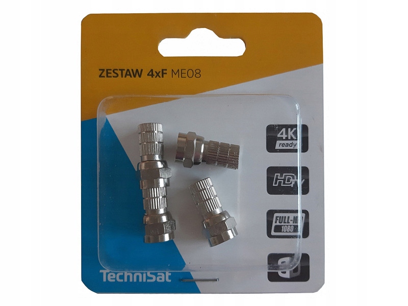

Wtyk Antenowy F Technisat ME08 4XF (4 szt.)