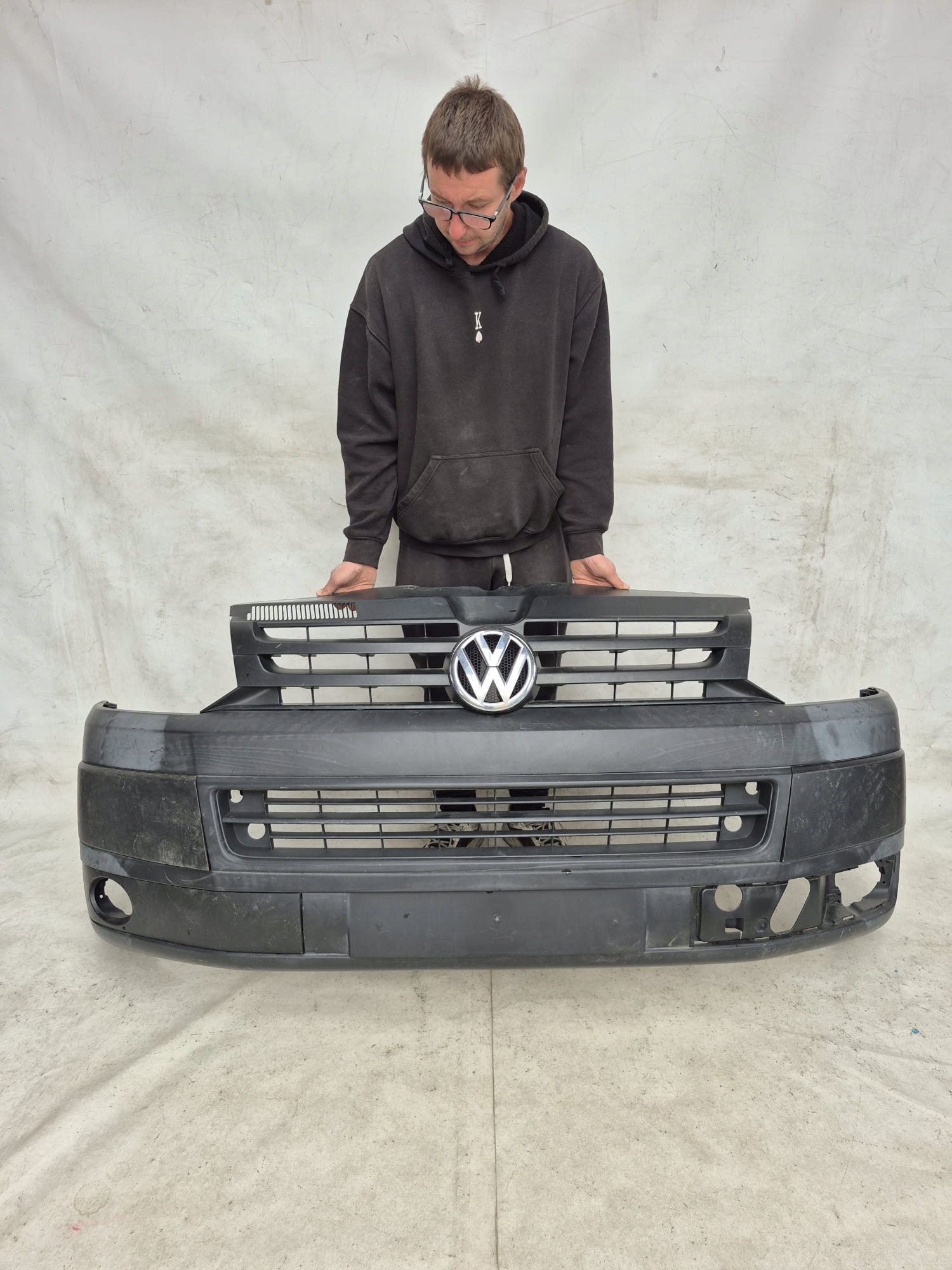 VOLKSWAGEN VW TRANSPORTER T5 09-15 LIFT bumper front front 7E0807221