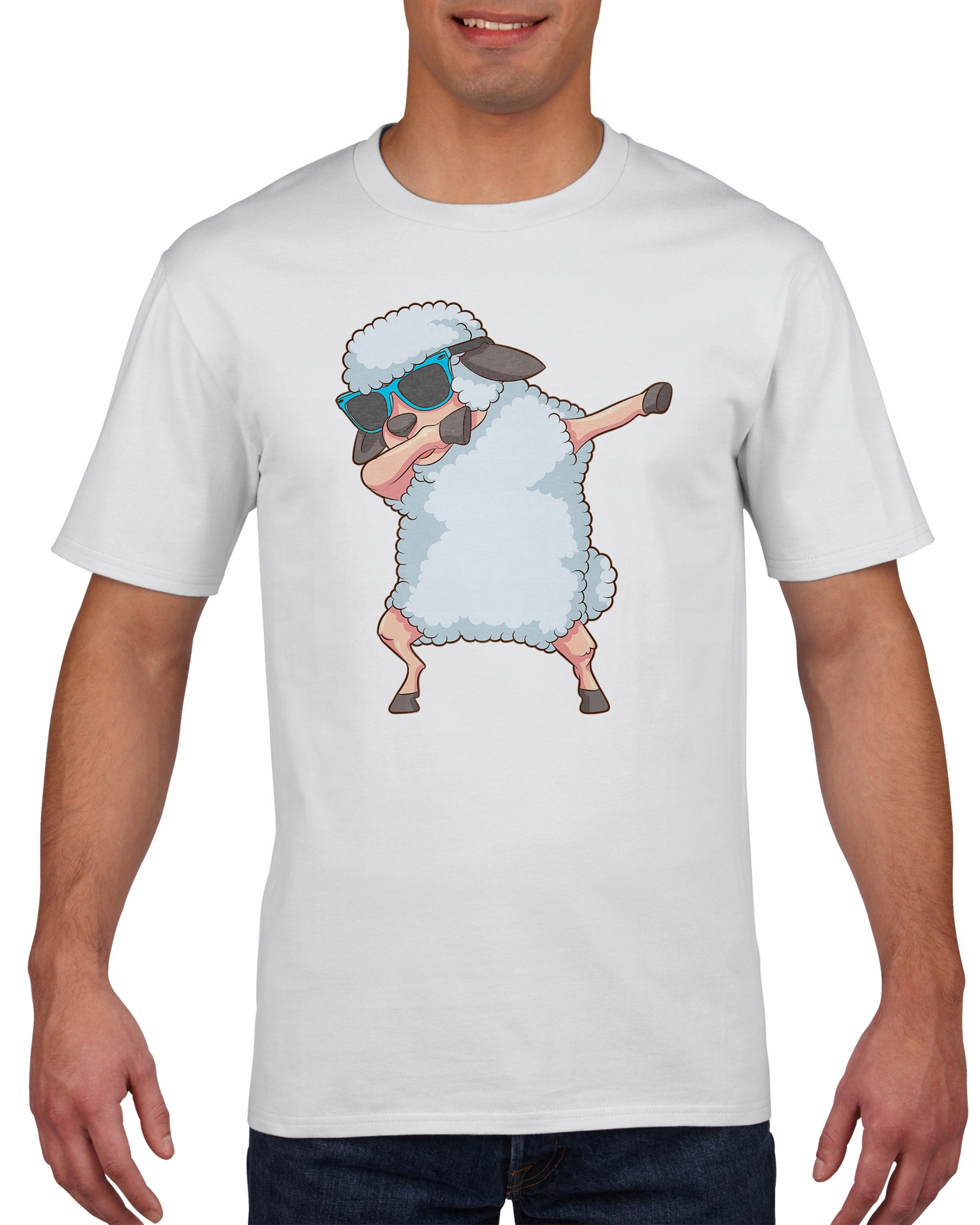 

Koszulka męska Owca dabbing śmieszne L