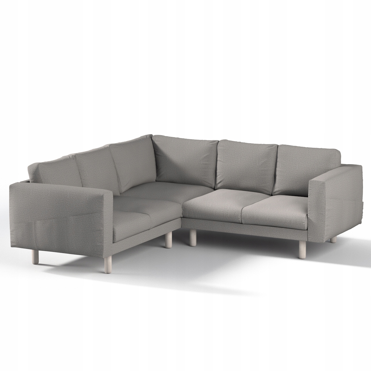 Dekoria Poťah na rohovú pohovku Norsborg 4-miestna Ikea sivá