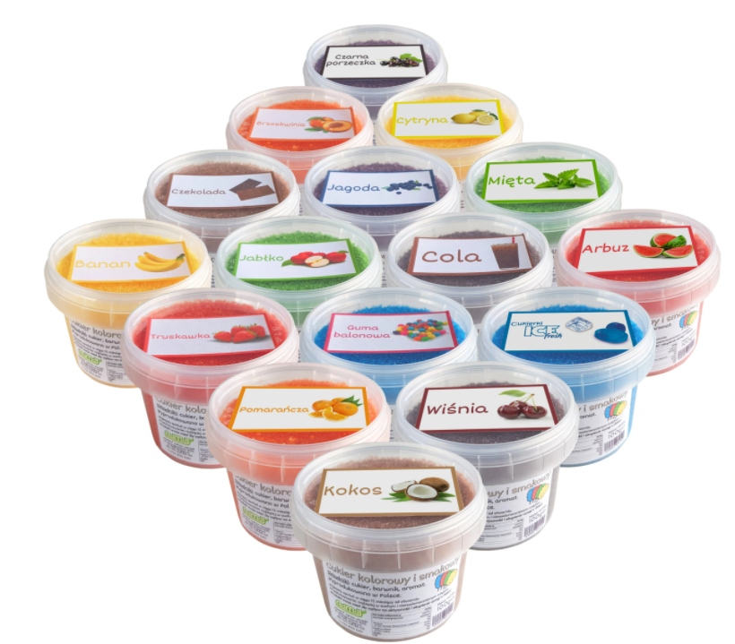 MASZYNKA DO WATY CUKROWEJ ZESTAW PATYCZKI CUKRY Marka bez marki