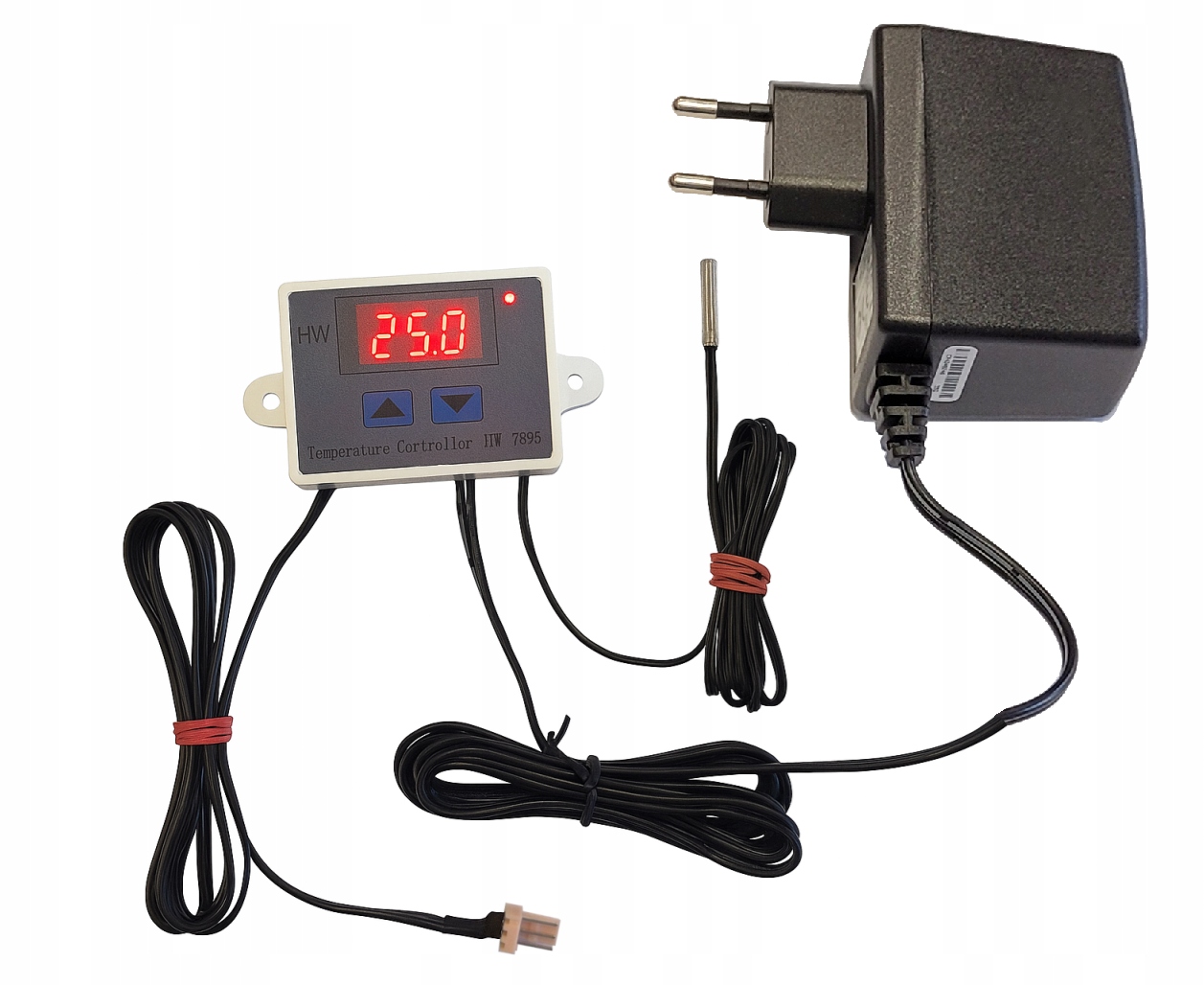 Levně Termostat pro automatické větrání terária s teplotním senzorem