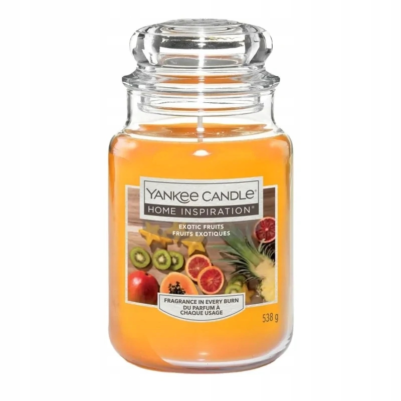 Yankee Candle Exotic Fruits velká vonná svíčka 538 g