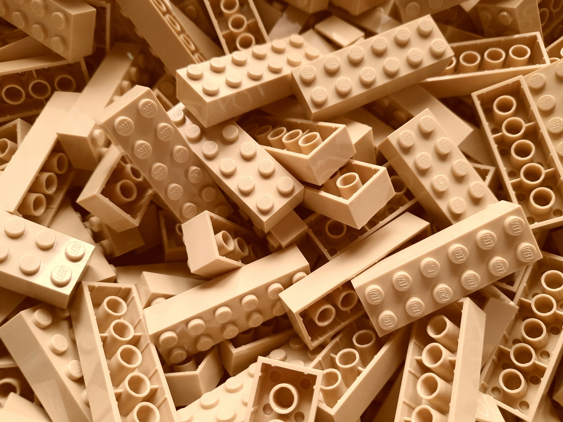 

Lego 2456 brick cegła 2x6 Tan 10 szt Nowe