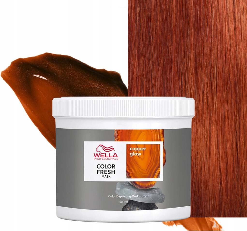 Wella Maska Color Fresh Copper Glow Ruda Miedź 500ml