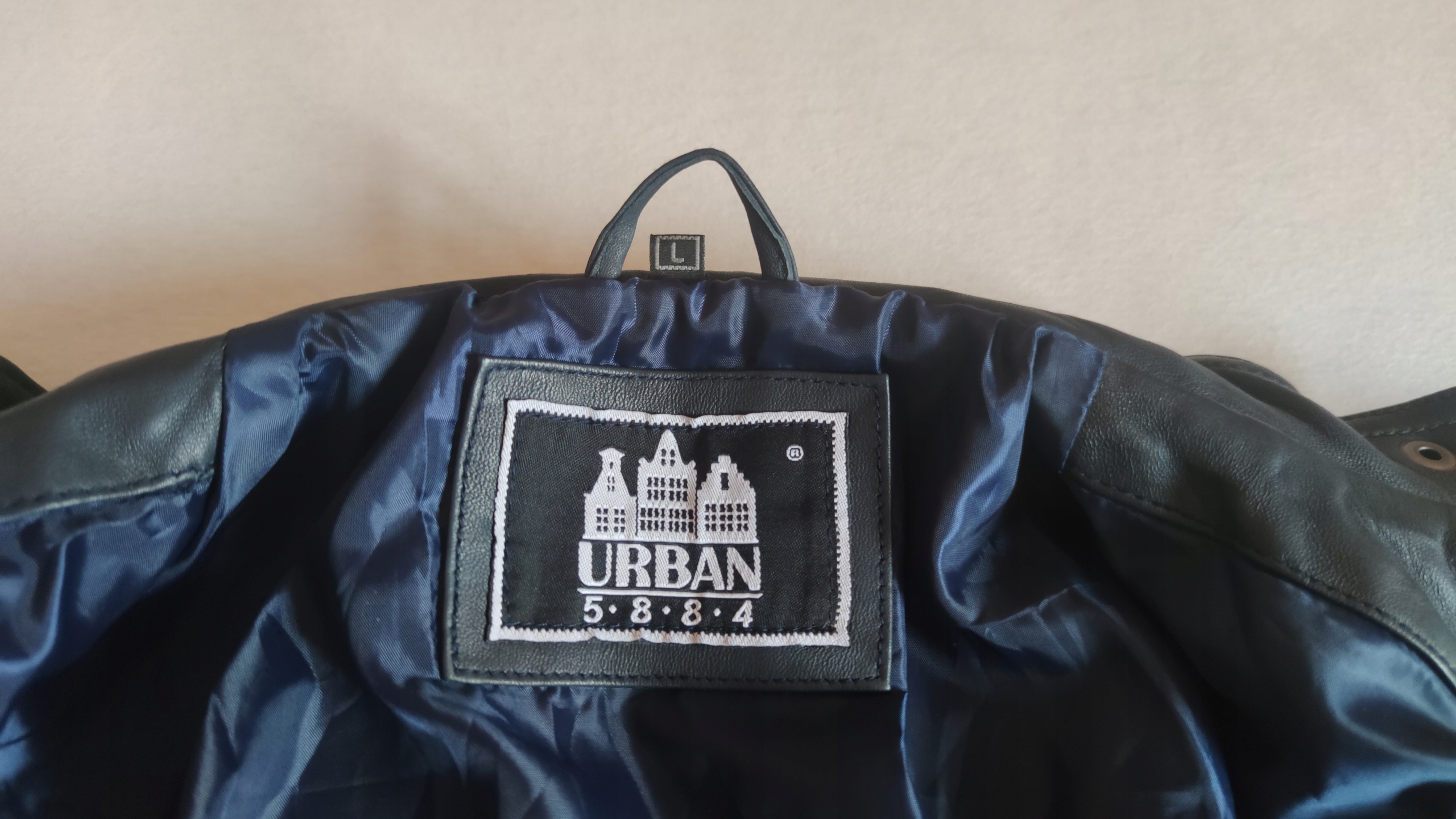 Kurtka ramoneska Urban Leather Fashion UR223 Kaptur bez kaptura